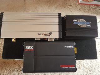 Equipo de sonido de coche completo