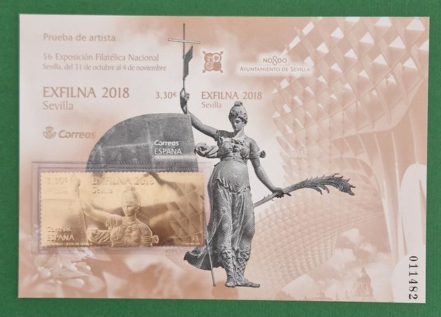 Prueba Oficial, Edifil 139, 2018