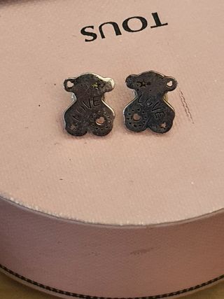 pendientes tous plata