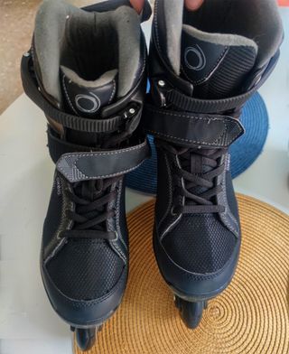 Patines en línea OXELO talla 43 + protecciones L