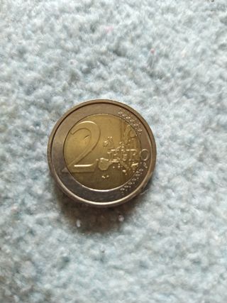 Moneda de 2 euros de Italia 
