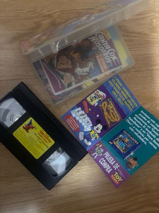 Lote peliculas disney originales vhs