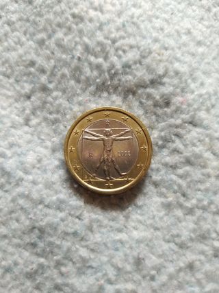 Moneda de 1 euro de Italia 