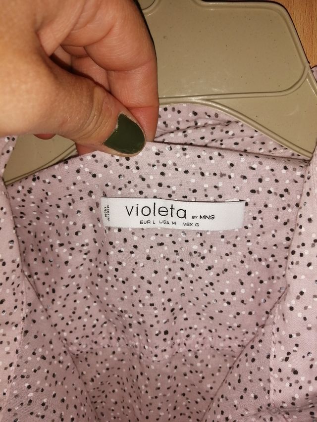 Camisa de. Violeta by mango