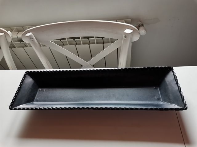 vassoio in blu scuro/nero, marchio Sia