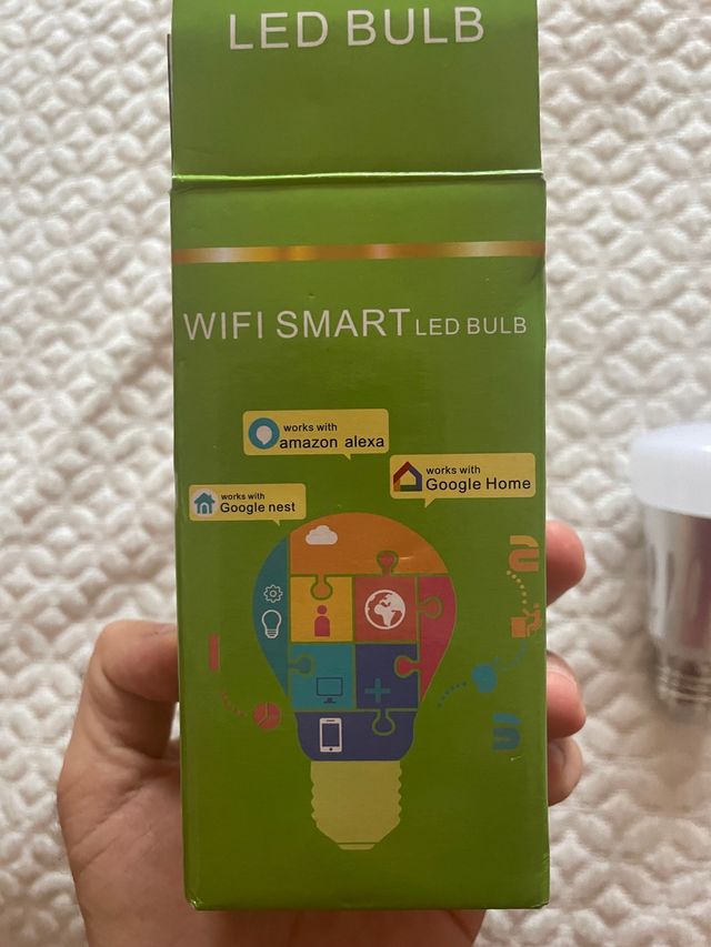 Bombilla e27 Alexa y Google Home