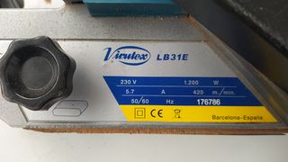 lijadora de banda virutex LB31E