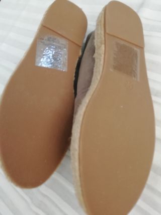 Zapatillas de esparto. NUEVOS. n°37.