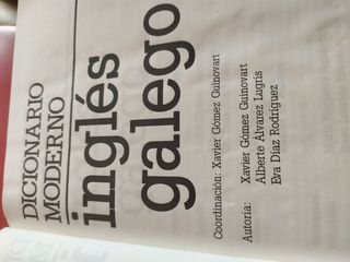 Diccionario Inglés Galego