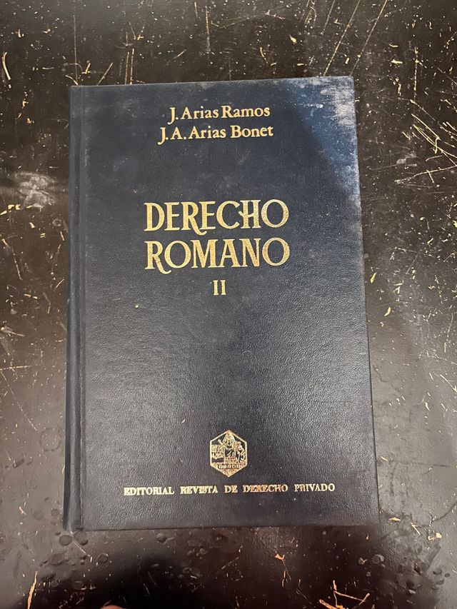 Sinopsis de DERECHO ROMANO TOMO I Y II