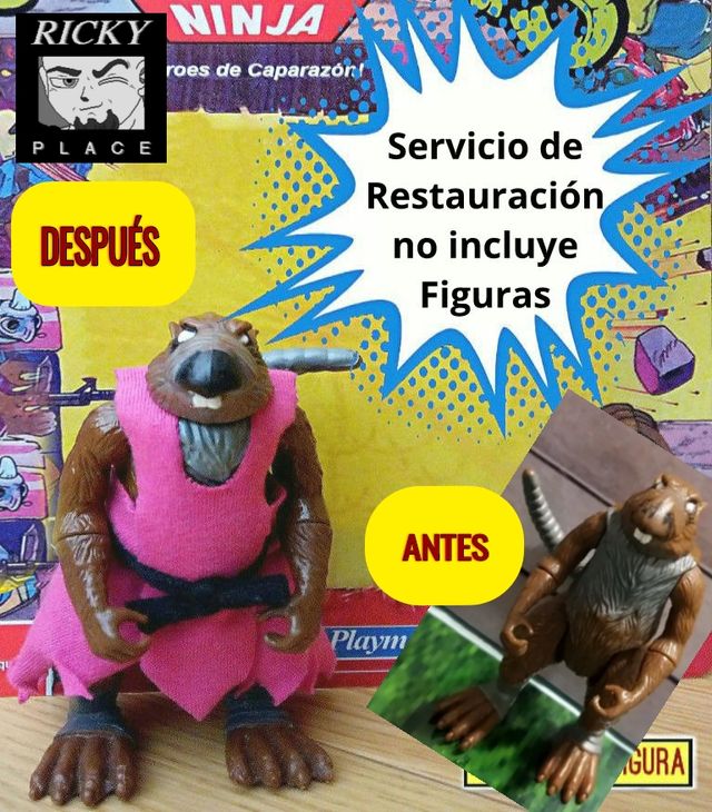 Restauracion y encargo de figuras PVC