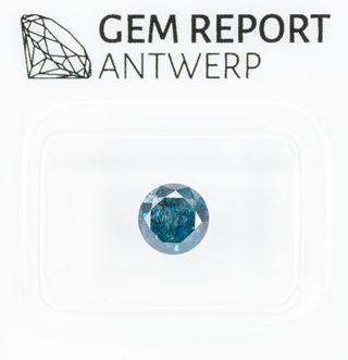 Diamante - 0.94, AZUL  tratamiento de color I2