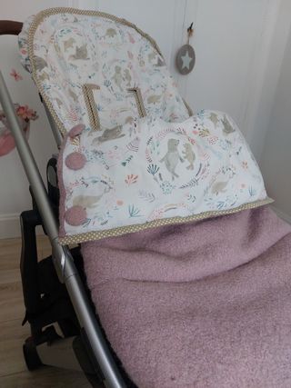 Saco silla paseo hecho a mano