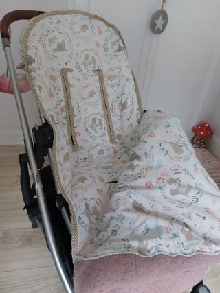 Saco silla paseo hecho a mano