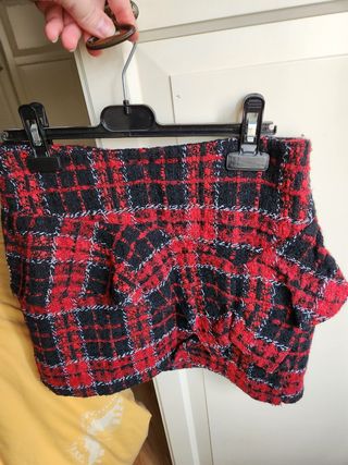 Minifalda de Zara talla S 