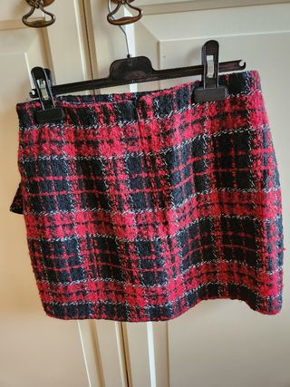 Minifalda de Zara talla S 