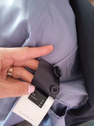 américa azul de traje