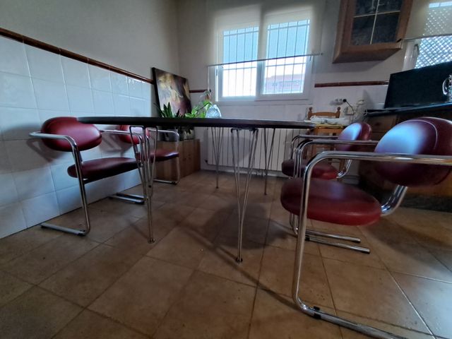 Mesa comedor ovalada de diseño 180x120 cm