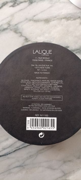 Perfume coleccionista Lalique