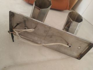 Apliques o focos de acero inoxidable