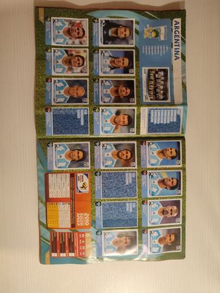 Álbum de Cromos Mundial de fútbol 2010