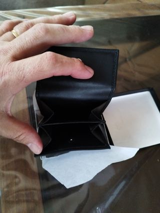 Monedero piel calidad 