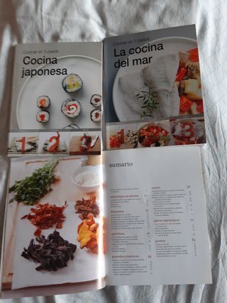 Colección libros cocina