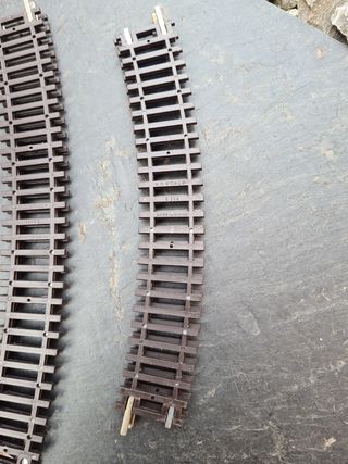 vias de trenes escala h0