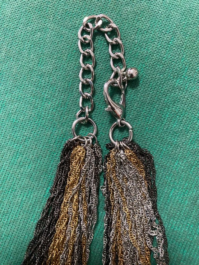 Collana multifilo tre colori