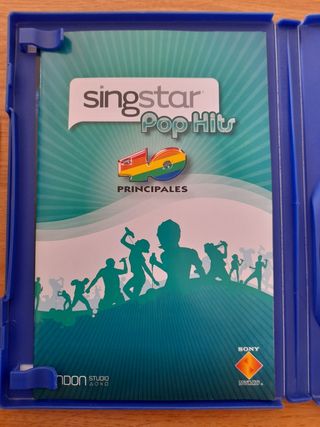 Juego singstar PS2