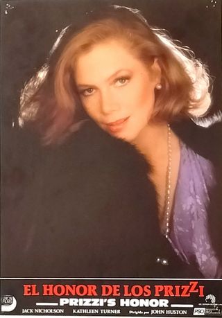 🎬 - CARTEL + FOTOCROMOS "EL HONOR DE LOS PRIZZI"