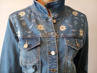 Cazadora vaquera de Pilar Prieto