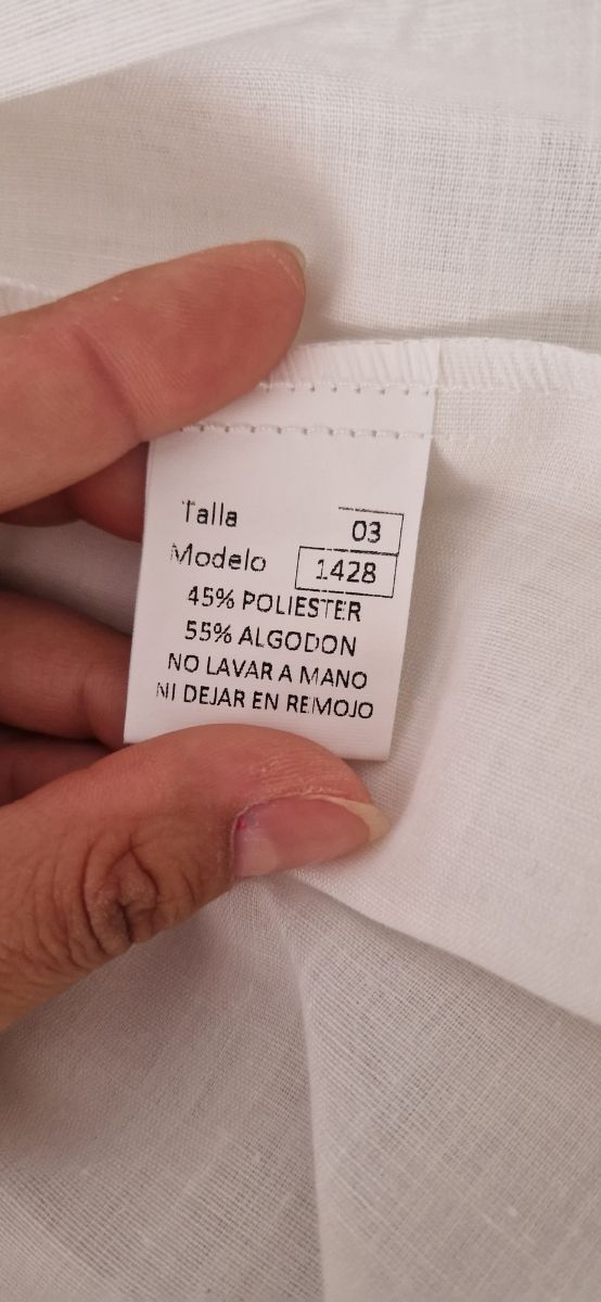 Vestido talla 3 años