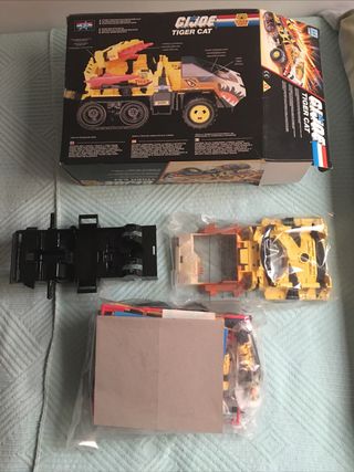 TIGER CAT TIGER FORCE GI JOE FROSTBITE 1989 HASBRO