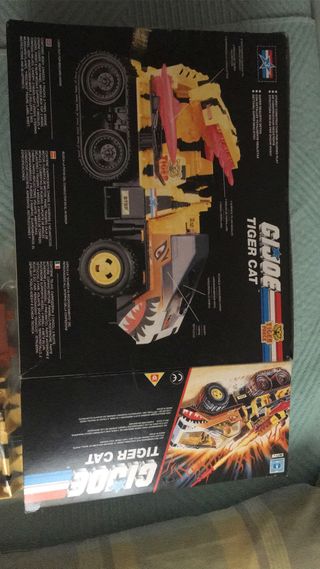 TIGER CAT TIGER FORCE GI JOE FROSTBITE 1989 HASBRO