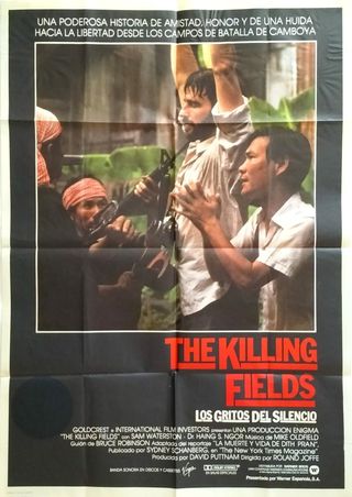 🎬 - CARTEL PELÍCULA "LOS GRITOS DEL SILENCIO"