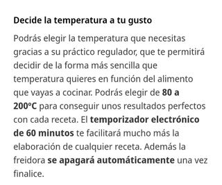 Freidora de aire - Moulinex EZ201D10