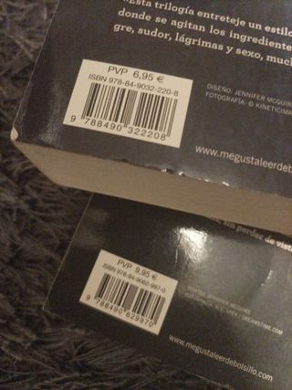 Cincuenta sombras de Grey 2 y 3