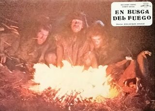 🎬 - CARTEL + FOTOCROMOS "EN BUSCA DEL FUEGO"