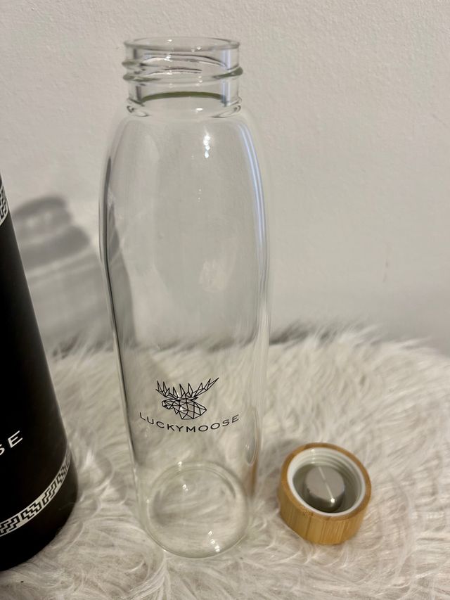 Botella cristal Luckymoose 675ml