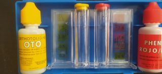 Kit de analisis para piscina