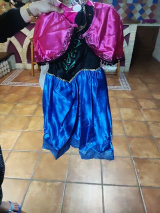 Disfraz Frozen Anna 8 10 años