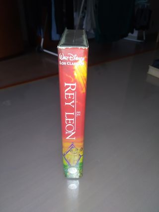 El Rey León VHS