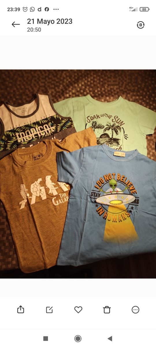 PACK DE VERANO NIÑO 6/7 AÑOS