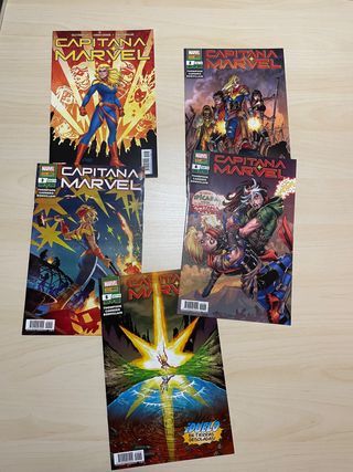 Cómic Capitana Marvel #1-5