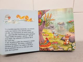 Cuento de EL PATITO FEO en puzles