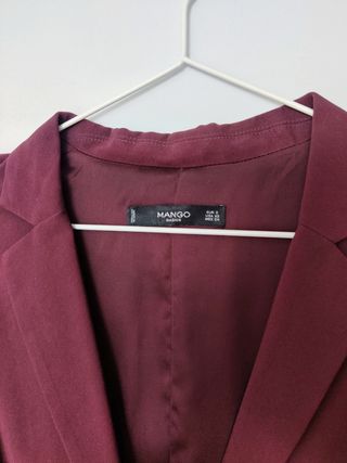 Blazer oversize Mango