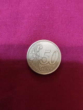 moneta rara €0,50