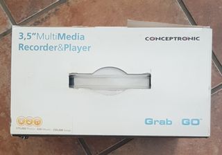 3,5 multimedia recorder&player 500gb disco duro