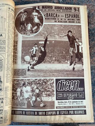 Periódicos deportivos 1967